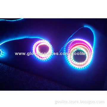 RGB LED Magic Strip Light Controller 16ICs LED Strip Light 5M/5V/56 LEDs/m CE & RoHS Approved